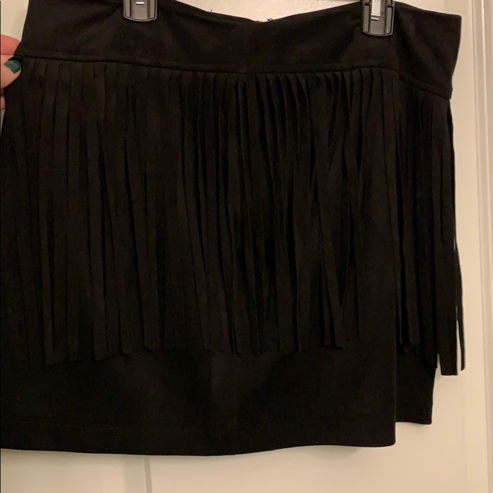 Fringe skirt